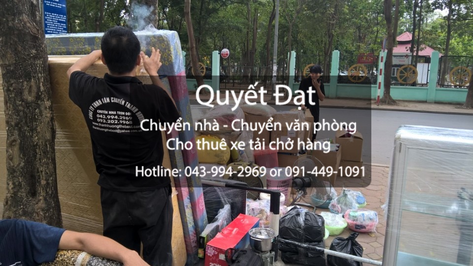 Dịch vụ cho thuê xe tải chuyển nhà giá rẻ tại phố Hoàng Như Tiếp