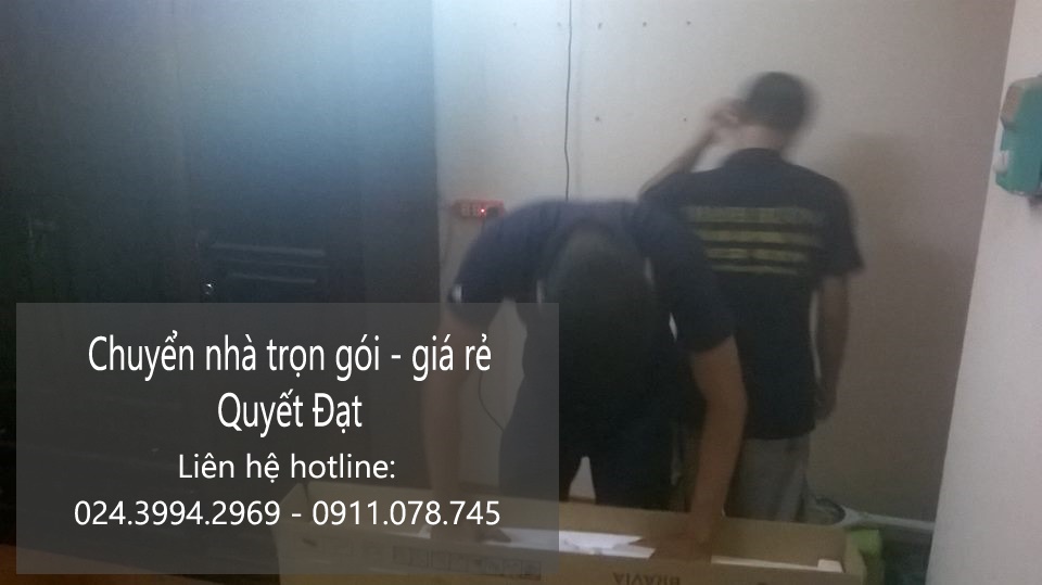 Dịch vụ chuyển nhà Quyết Đạt tại phố Nguyễn Thị Thập