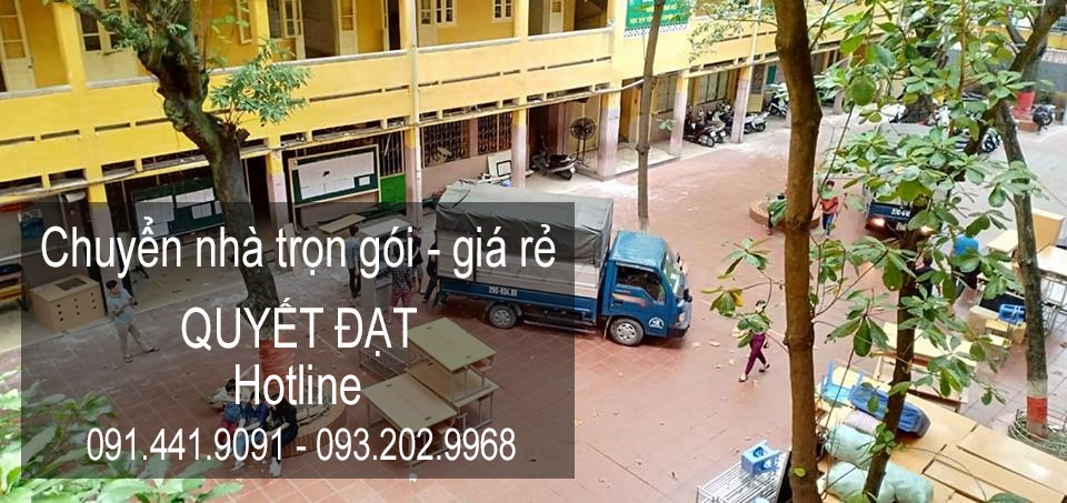 Dịch vụ chuyển nhà Quyết Đạt tại phố Chu Huy Mân