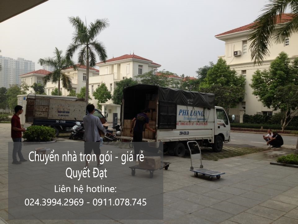 Dịch vụ chuyển nhà trọn gói Quyết Đạt tại phố Lâm Hạ-093.202.996