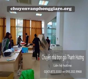 Chuyển văn phòng giá rẻ Quyết Đạt tại phố Dương Quảng Hàm